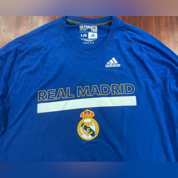 The Real Madrid Adidas Soccer Shirt - Picture 2 of 3